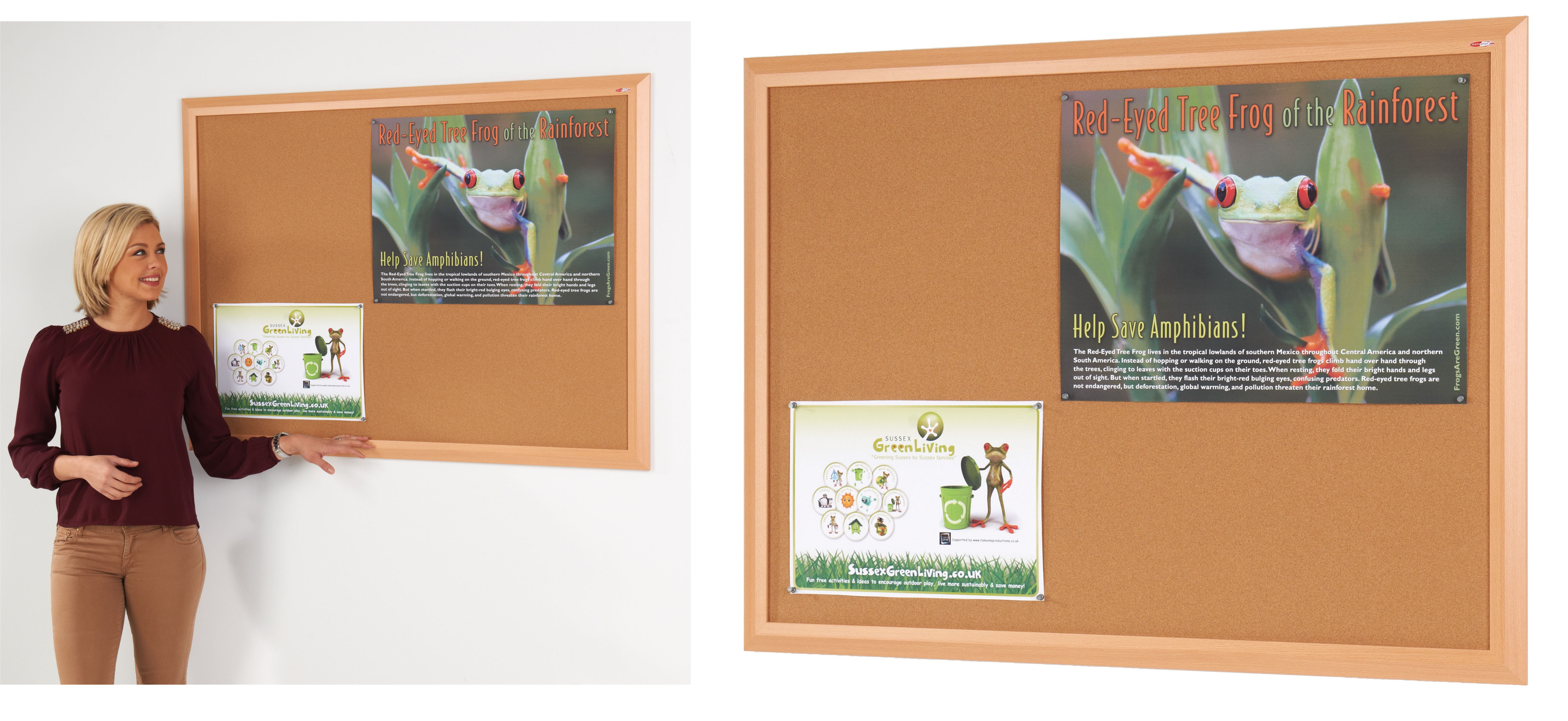 Eco-Friendly Premier Felt Notice Boards